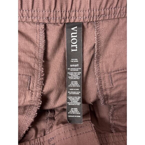 Vuori Pants Small Womens Ripstop Wide Leg Dusty Pink - Picture 6 of 6